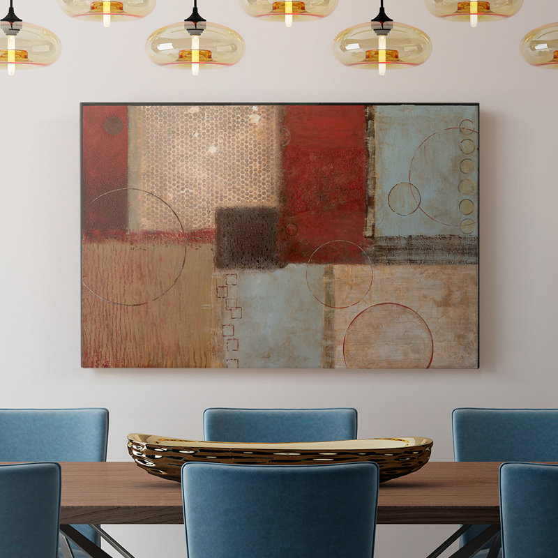 Seasons Go Round I -Galery Wrarap Cavas, H 12 po x l 18 po