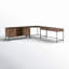Trey Solid Wood Writing Desk-962019842