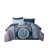 Bleu marine / abstrait