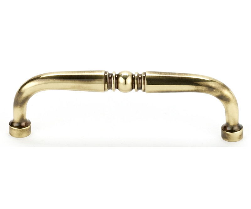 Poignée électrique Pulls I, Antique poli, 4"