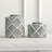 Oran Ceramic / Porcelain Kitchen Canister Set Jar Canister - Set of 2