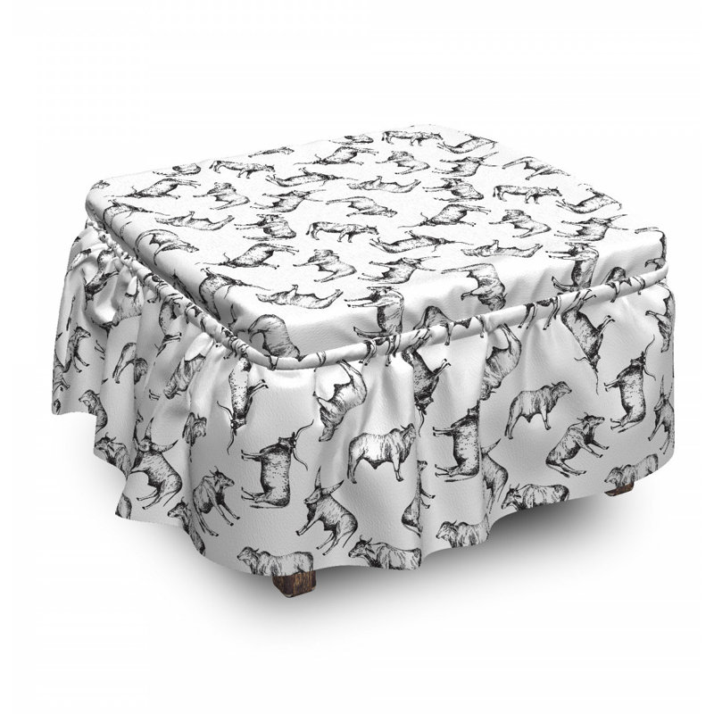 Ottoman Slipcover