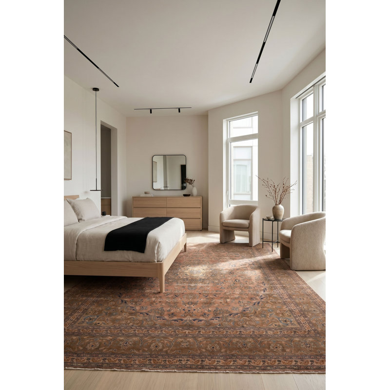 Tapis Munn en cuivre 2,90 m x 3,20 m