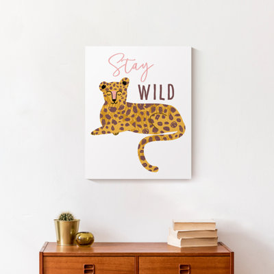 Art sur toile Stay Wild