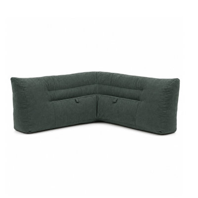 35 L-Shaped Reading Pillow with PP Sponge Particle Filling and Dralon Cover, Backrest Cushion for Patio Furniture, XNE-026