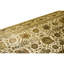 Hand Knotted Area Rug in Ivory And Gold
