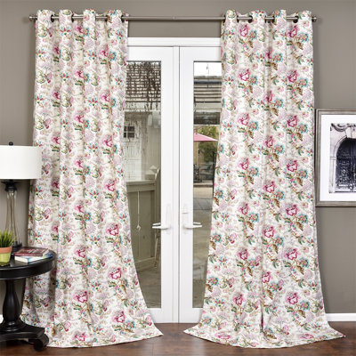 Bazan Cotton Semi Sheer Curtain Single Panel
