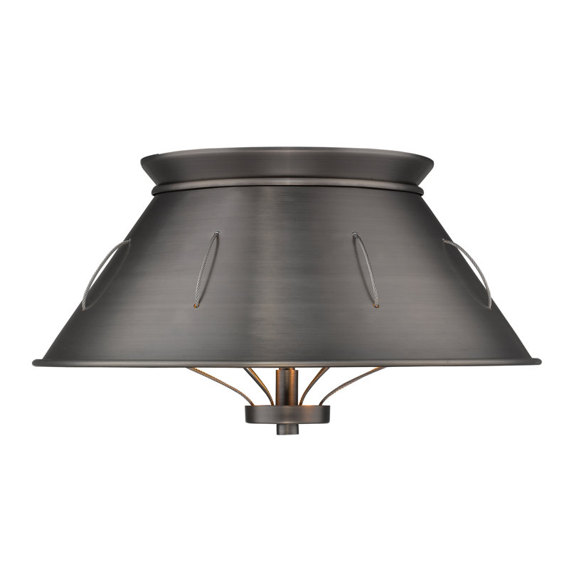 Didomenico Steel Flush Mount