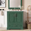 Meuble-lavabo moderne 30 po avec lavabo en céramique-415851538