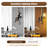 Monkey Chandelier Pendant Light Resin & Hemp Rope