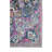Miranda Medallion Durable Performance Pink/Gray Area Rug-68029349