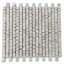 Moleanos 11" x 12" Marble Grid Mosaic Wall & Floor Tile