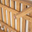 Ensemble de 2 chaises longues en bois d'acacia avec coussins, dossier large et accoudoirs