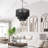 1 - Light Black Novelty Pendant