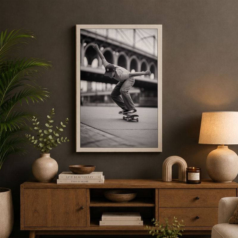 Print, 18x12 - 45.7 x 30.5 cm, Terracotta Border