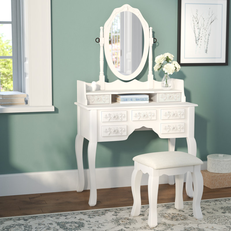 Tyner Vanity, White