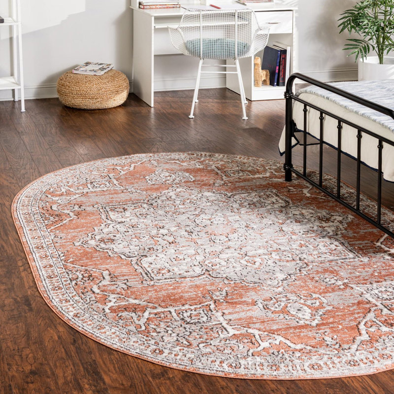 Weingartner Oriental Indoor Rug, Oval 5'3" x 8'