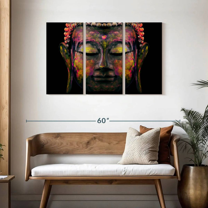 Bouddha unique Adella, H 28 po x l 45 po