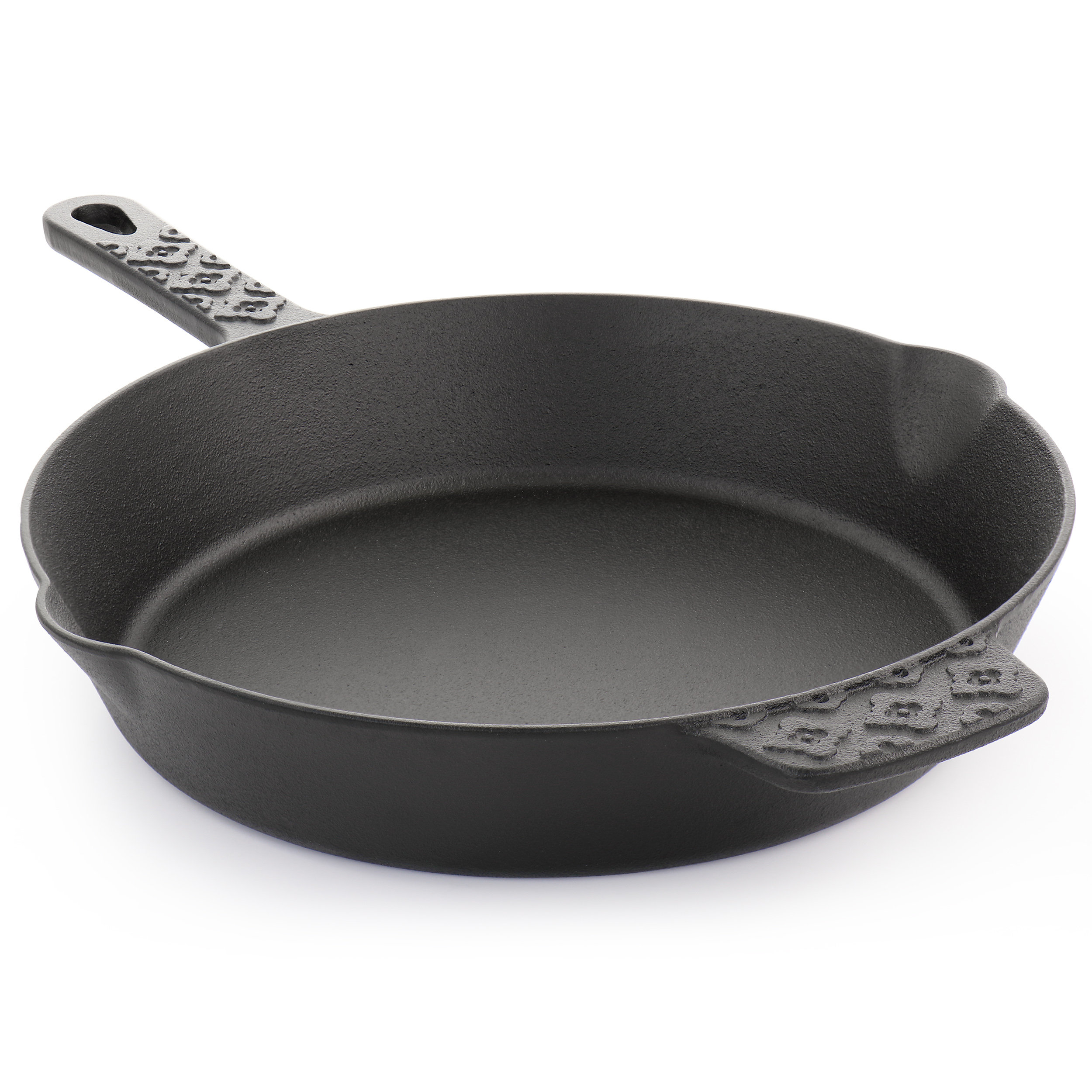 Spice By Tia Mowry Skillet, Cast Iron, 12 Inches