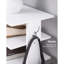 Range-chaussures vertical, range-chaussures à 7 niveaux avec crochets, tour à chaussures d'entrée, range-chaussures vertical, range-chaussures vertical, blanc-1512778162
