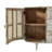 Tv Console With Cane Doors