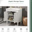 Meuble-lavabo simple 30 po avec comptoir en céramique-1735909287