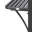 Pavillon de jardin grillagé 9 pi x 5 pi Outsunny, pavillon de pavillon pour barbecue avec toit rigide en polycarbonate à 2 niveaux, tablettes de service et crochets, pour pelouse de jardin