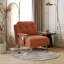 Canapé-lit convertible 5-en-1 de 28,35 po avec dossier réglable à 5 positions, chaise longue compacte moderne et rangement intégré pour un confort polyvalent.-279124930-279124935