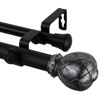 Tringle à rideaux double Supreme