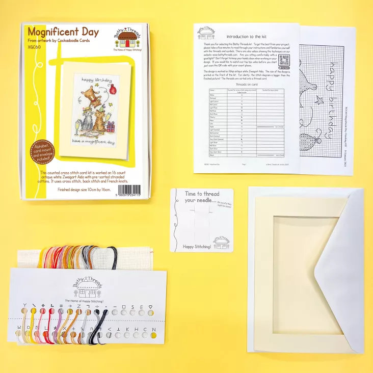 Mognificent Day XGC60 Counted Cross Stitch Kit