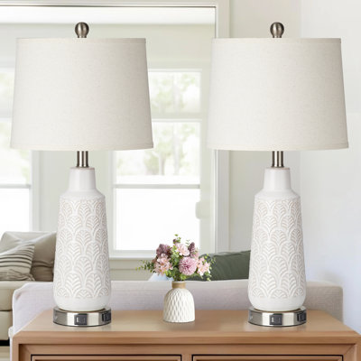 Dusan Metal USB Table Lamp