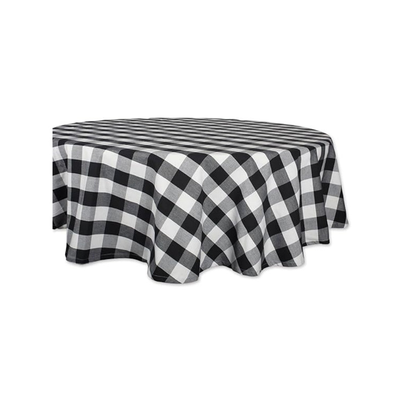 Unisex Buffalo Check Collection Classic Farmhouse Tablecloth (pack of 1)