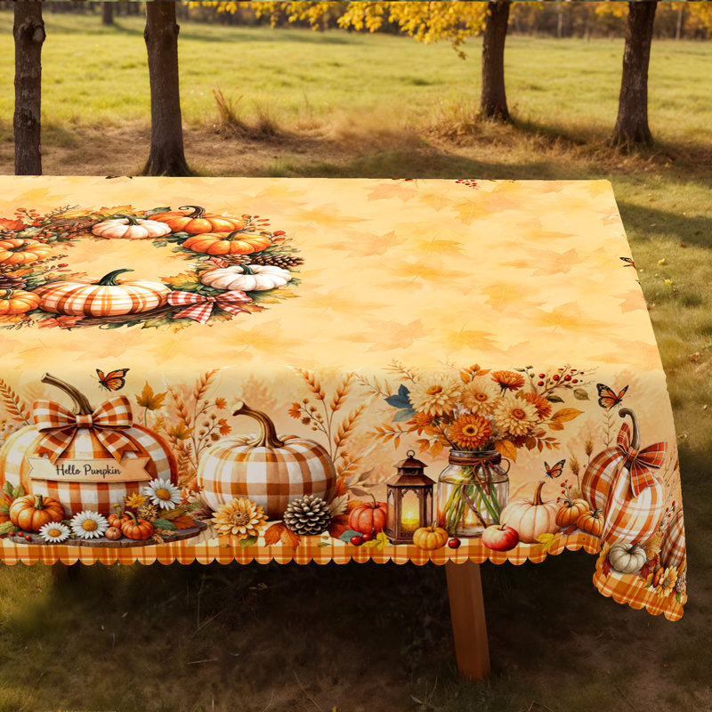 Nappe automne-hiver rectangulaire 140 x 180 cm, L 70,87 po x l 55,12 po