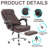 Noshin Ergonomic Faux Leather Massage Executive Chair-324681373