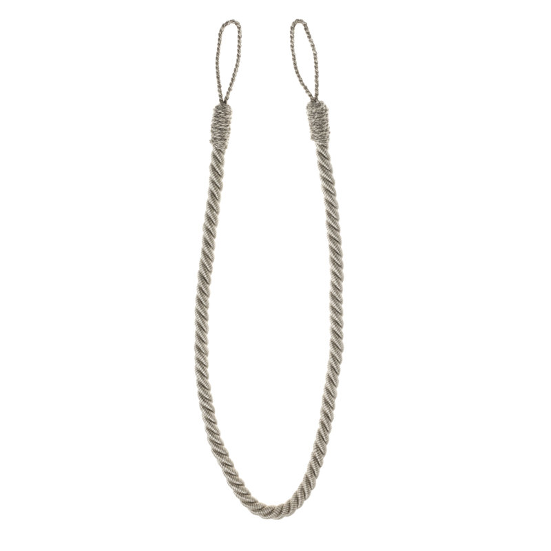 Wulff Fabric 80cm Curtain Holdback/Tieback, Mottled Mud