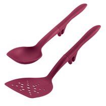 Heat Resistant Silicone Cooking Utensil - Neutral Set - For Light Sleepers