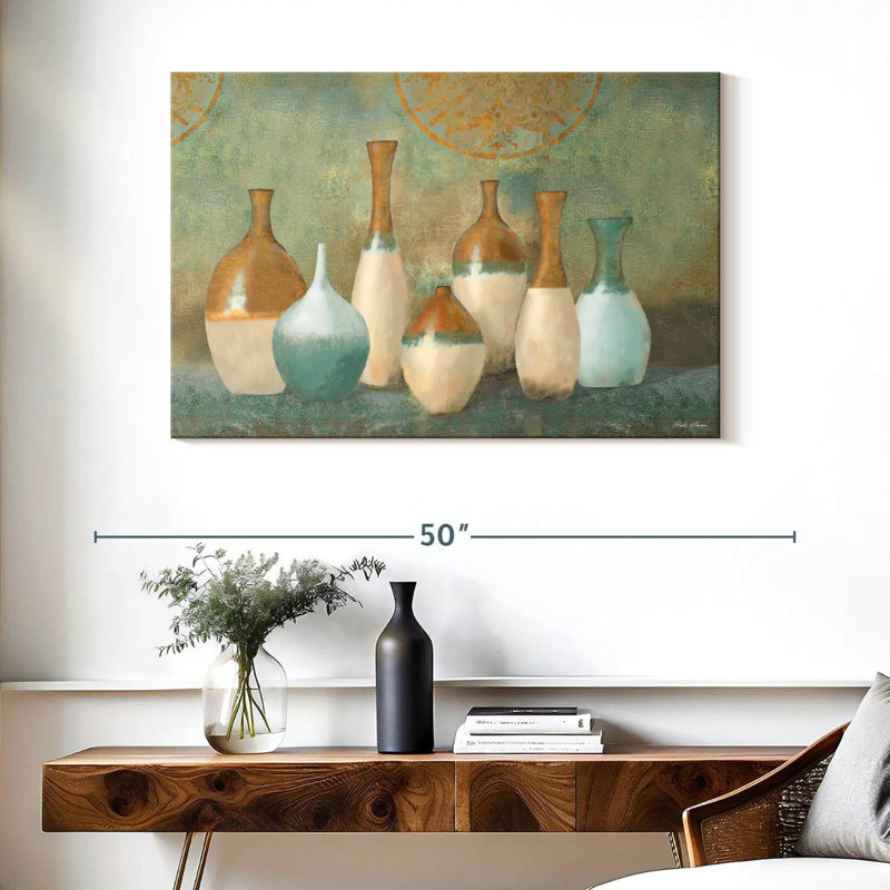 Senne Ivory Vessels, 26" H x 39" W