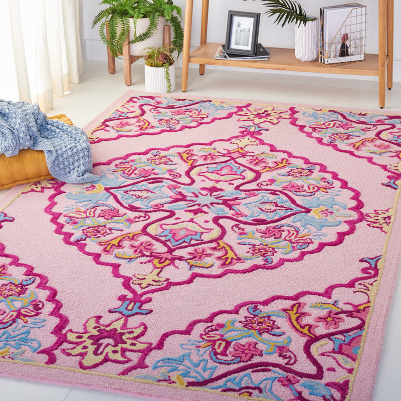 Tapis oriental en laine touffeté à la main Blokzijl, Rectangle de 5 pi x 8 pi