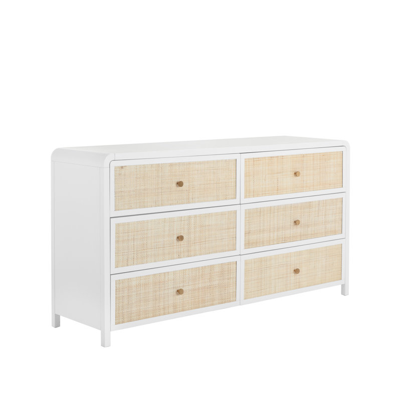 TIERRA 6 - Drawer Solid Wood Dresser