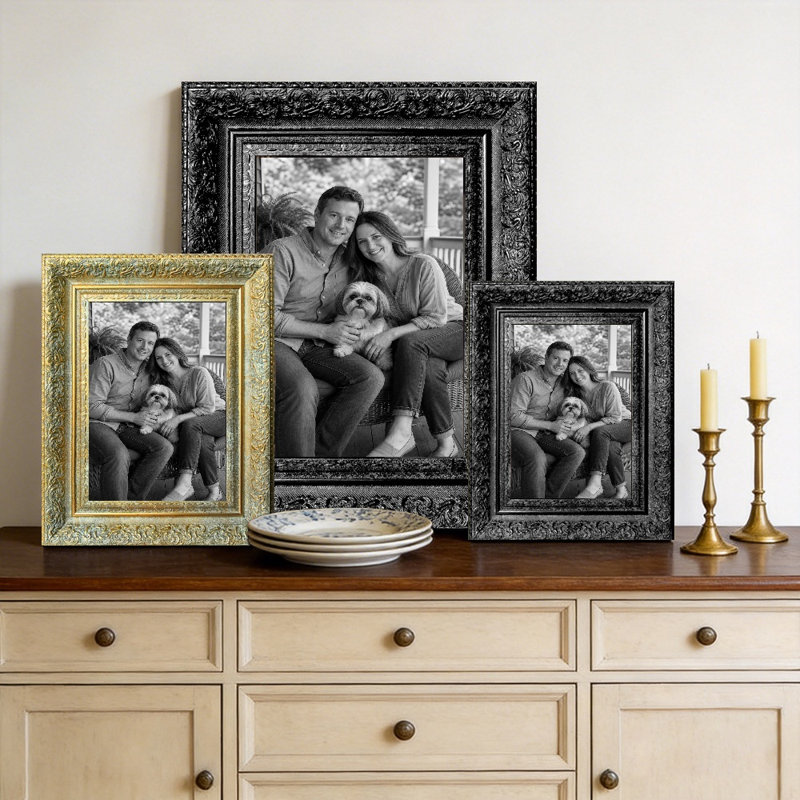 Cadre photo 3 pièces 8 "x 10" noir, Black, 3, 8" W x 10" H
