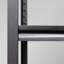 Étagères de rangement à 78 niveaux H 78 po - Métal robuste de 2000 lb, réglable pour la salle de sport, noir au sous-sol + tablettes en métal gris, capacité, garage, chambre à coucher, noir-120653651