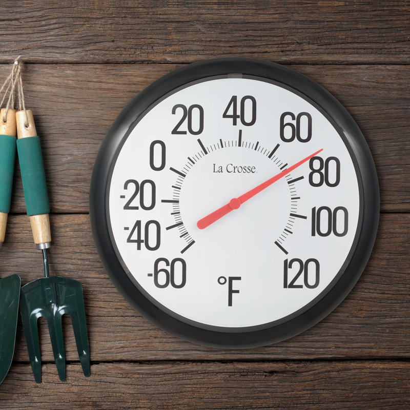 Thermomètre à cadran analogique de base