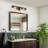 Froney 4-Light Dimmable Black Bathroom Vanity Light
