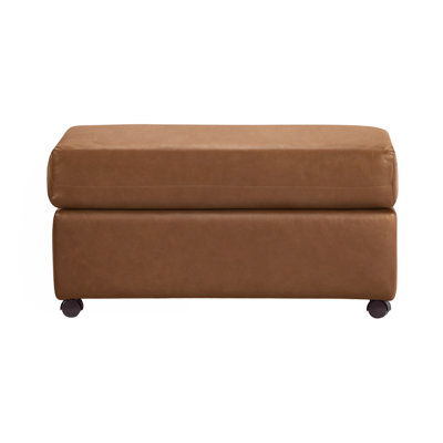 Ilmo 18600 Ottoman Leather with Casters