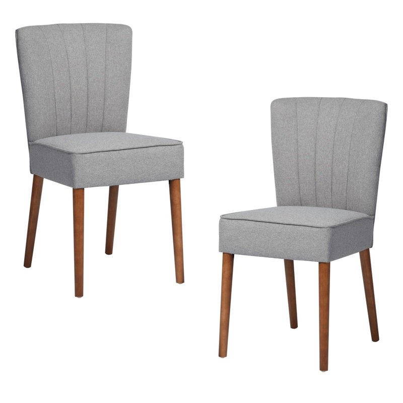 Newquay Upholstered Dining Chair, Grey