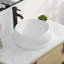 16" X 16'' Circular Vitreous China Bathroom Vessel Sink in White