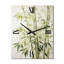 Horloge murale moderne en bambou discret Embrace I-925140060