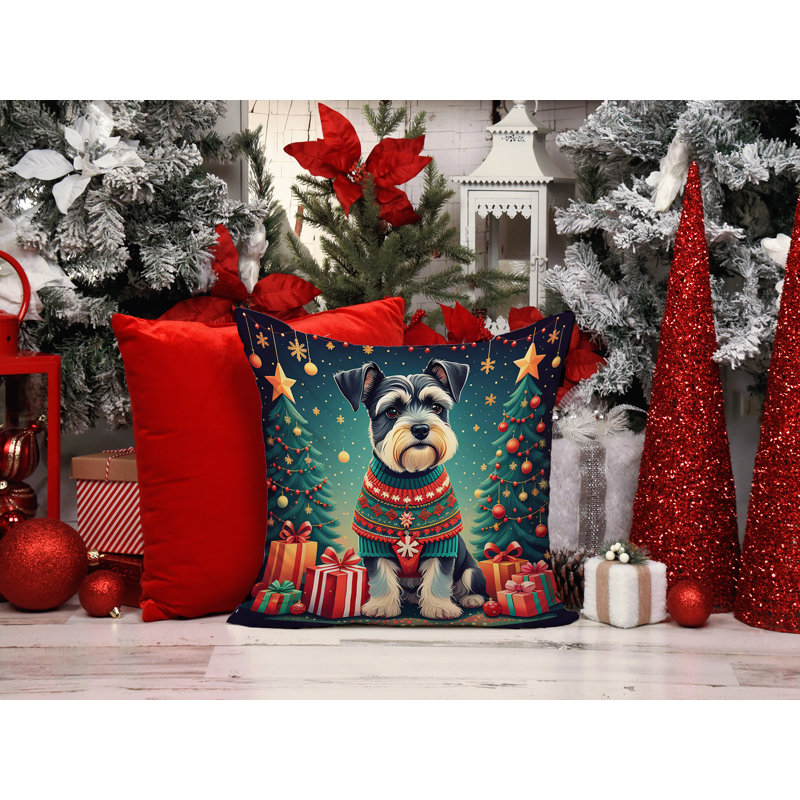 Coussin décoratif intérieur / extérieur en polyester Autre / Sans motif, 14 po x 14 po