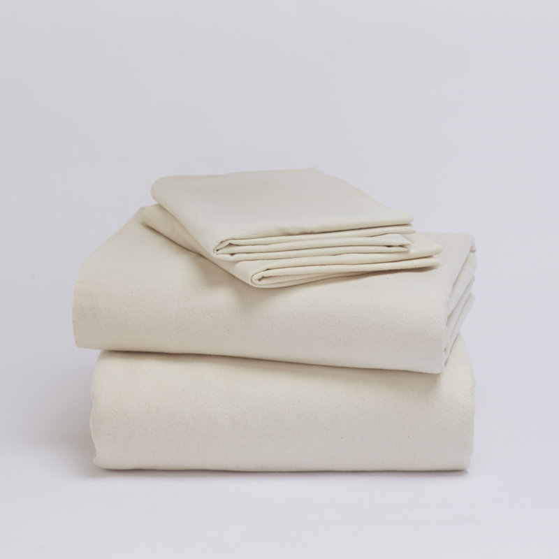 Cloud Sheet Set, Twin Sheet Set with 1 Pillowcase, Natural