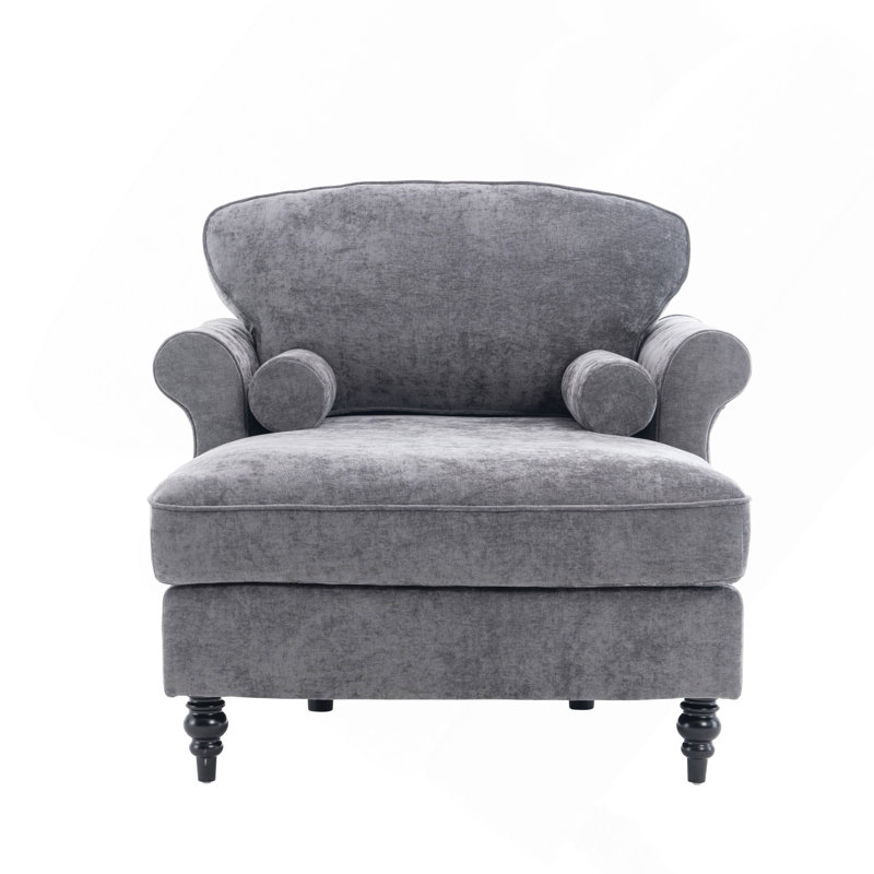 Très grand canapé d'intérieur pour chaise longue, Gris clair